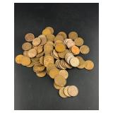 100 Miscellaneous Dated Wheat Pennies