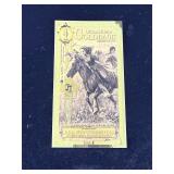 1 Oklahoma GoldBack 1/1000th Troy Ounce 24K Gold