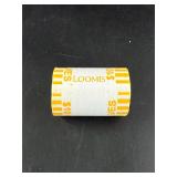 Bank Rolled Unsorted Kennedy Half Dollars