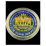 Veterans Challenge Coin