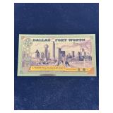 1 Dallas Texas GoldBack 1/1000thTroy Ounce 24KGold