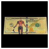 $100 The Punisher Gold Foil Bill