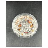 Firemen Challenge Coin First In Last Out