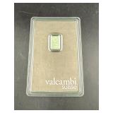 Valcambi Suisse 1 Gram .999.5 Fine Platinum Bar