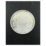 1/10 Troy OZ .999 Fine Silver Round