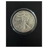 1942 Walking Liberty Silver Half Dollar