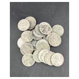 Lot of 25 Steel Pennies