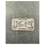 1 Gram .999 Fine Silver Bar