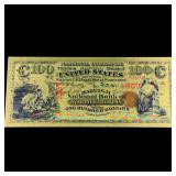One Hundred Dollar The Raleigh National Bank Of No
