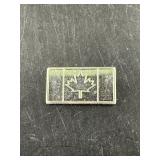 1 Gram .999 Fine Silver Bar