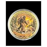 Bigfoot Country Challenge Coin