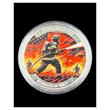In The Line Of Fire Challenge Coin