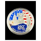 250 Years Of Liberty Challenge Coin