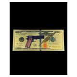 Colt 1910 Gold Foiled Bill