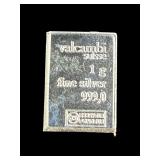 One Gram .999 Fine Silver Bar