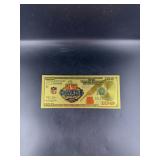 Collectible Super Bowl Champs Eagles Gold Foiled B