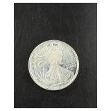 1/10 Troy OZ .999 Fine Silver Round Walking Libert