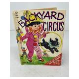 Backyard Circus Rand Mcnally 1967