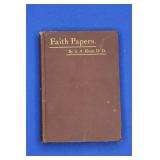 Faith Papers by S.A. Keen