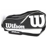 Wilson Tennis Racquet Bag Black White