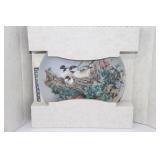 Franklin Mint Porcelain Chickadee Family Collector