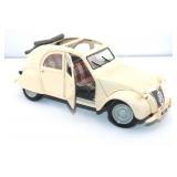 1952 Citron 2CV Die-Cast Model Car Cream Color