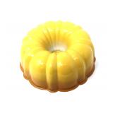 Vintage Yellow Bundt Cake Mold Tin