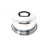 Vintage Chrome Dome Cake Carrier Pie Keeper