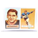 1957 Topps Al Carmichael Green Bay Packers Vintage