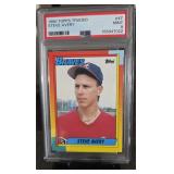 Steve Avery 1990 Topps #4T PSA 9