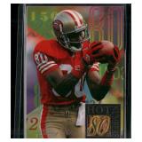 1997 Fleer Hot Numbers #9 Jerry Rice Rave
