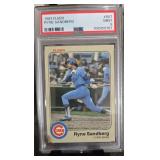 Ryne Sandberg 1983 Fleer #507 - PSA 9