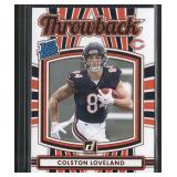 2025 Donruss #8 Colston Loveland Rated Rookies...