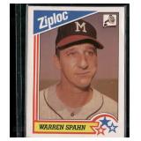 1992 Ziploc #1 Warren Spahn