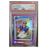 Malik Nabers 2024 #383 Optic Pink - PSA10