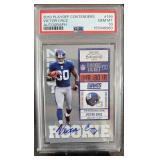Victor Cruz 2010 Plyoff Cont. #199 Auto PSA 10