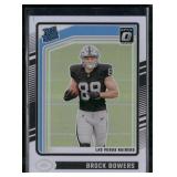 2024 Donruss Optic #215 Brock Bowers Holo