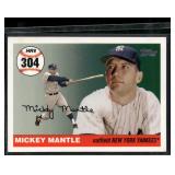2007 Topps #MHR304 Mickey Mantle Mickey Mantle...