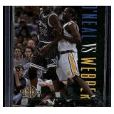 1994-95 SkyBox Premium #187 Shaquille O'Neal /...
