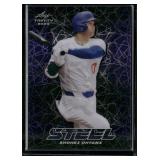 2023 Leaf Trinity #S-70 Shohei Ohtani Steel...