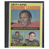1972 Topps #1 1971 AFC Rushing Leaders