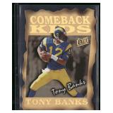 1997 Ultra #9 CK Tony Banks Comeback Kids
