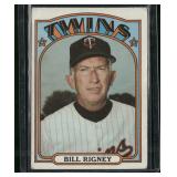 1972 Topps #389 Bill Rigney