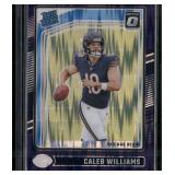 2024 Donruss Optic #201 Caleb Williams Purple...