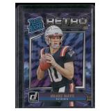 2024 Donruss #16 Drake Maye Rated Rookies Retro