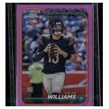 2024 Topps Chrome #202 Caleb Williams Pink...