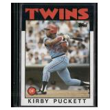 1986 Topps #329 Kirby Puckett
