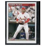 2006 Bazooka #50 Albert Pujols Blue Fortune