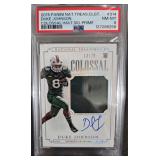 Duke Johnson 2015 Nat. Treas, #314 AU PA PSA 8