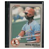 1983 Fleer #15 Willie McGee